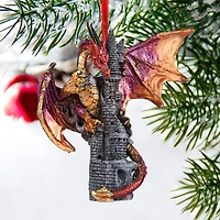 Design Toscano Zanzibar the Gothic Dragon Ornament