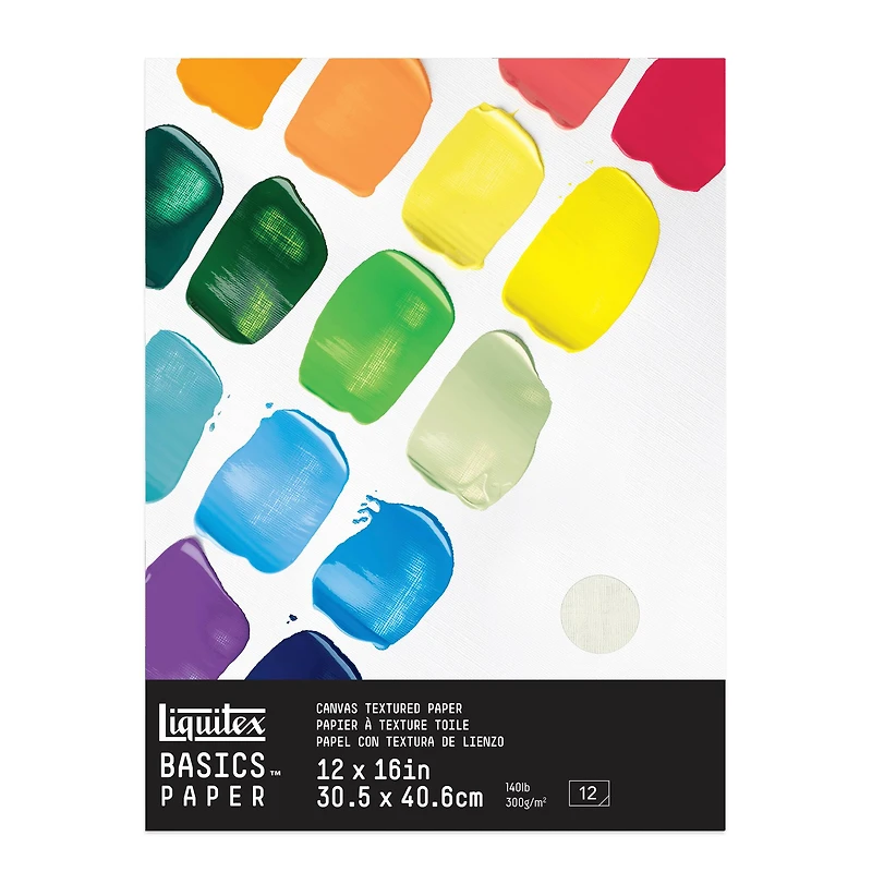 Liquitex® BASICS® Acrylic Paper Pad, 12" x 16"