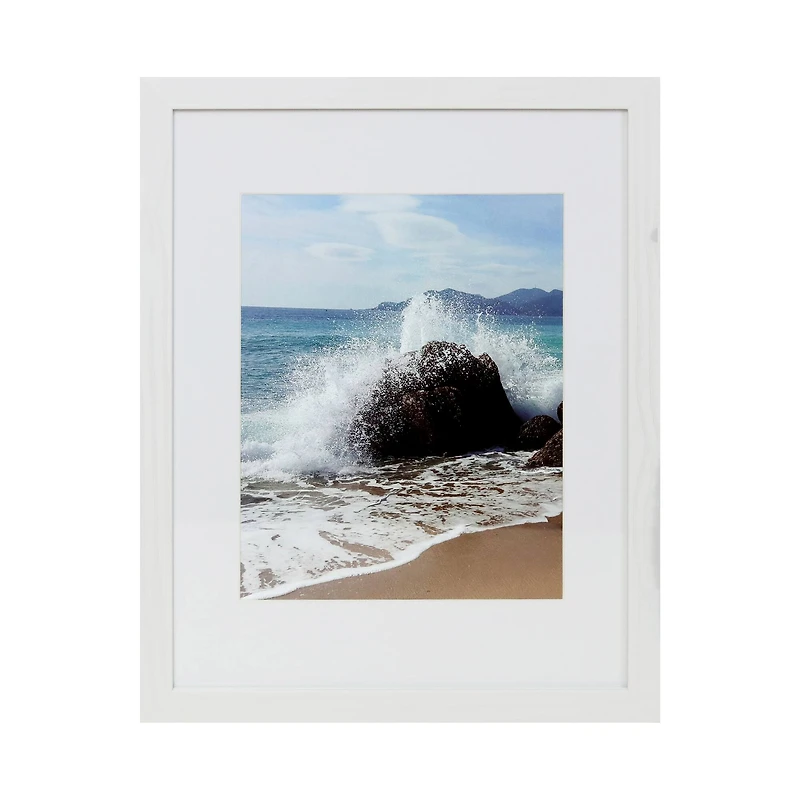 3 Pack White 8" x 10" Frame with Mat, Gallery™ by Studio Décor®