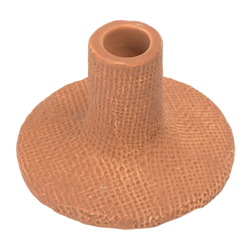 Hello Honey® Stoneware Taper Candle Holder Set