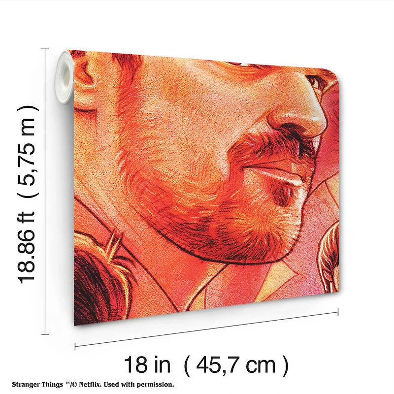 RoomMates Netflix Stranger Things Mural