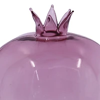 4.5" Glass Pomegranate Tabletop Décor by Ashland