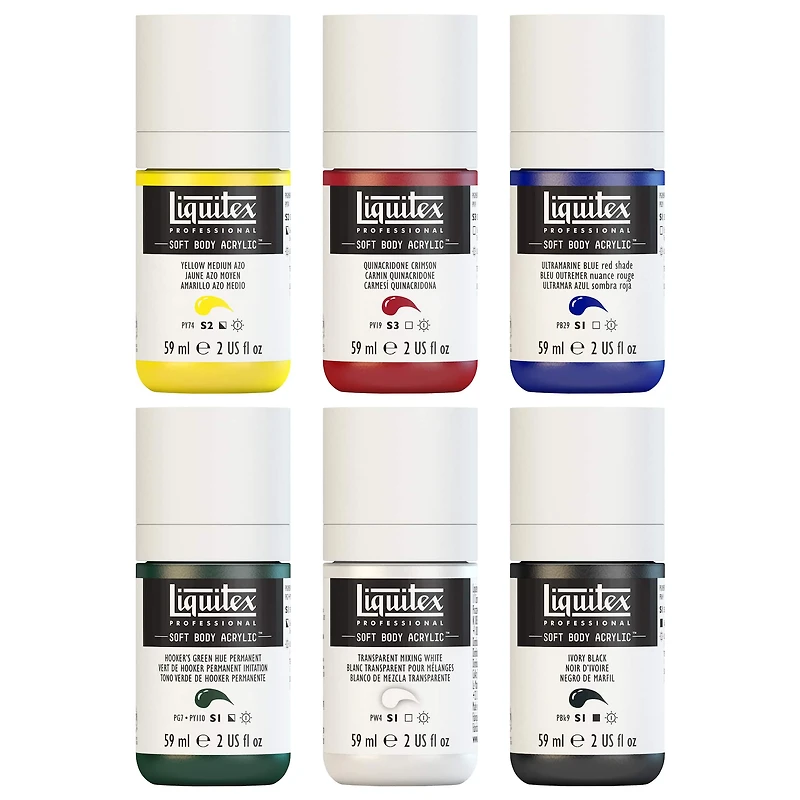 Liquitex® Soft Body Acrylic Mixing Set