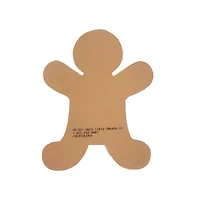 6" Brown Gingerbread Foam Shapes, 18ct. by Creatology™