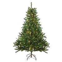 10ft. Pre-Lit Canadian Pine Artificial Christmas Tree, Clear Candlelight LED Lights