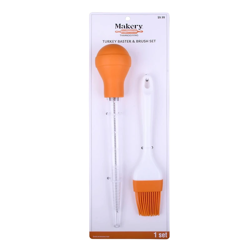 Turkey Baster & Brush Set by Makery™