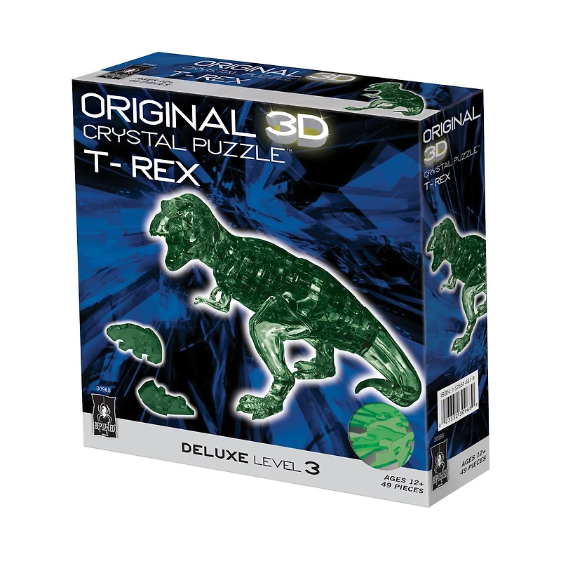 Original 3D Crystal Puzzle™ T-Rex 49 Piece Puzzle
