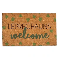 Leprechauns Welcome Doormat, 30" x 18"
