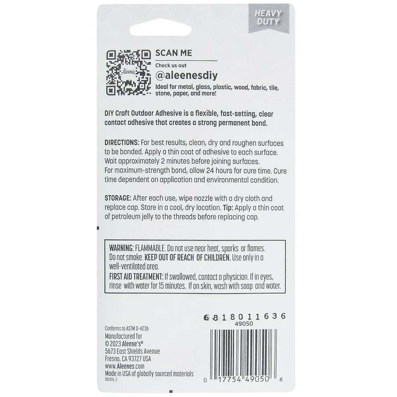 Aleene's® 1.5oz. DIY Craft Outdoor Adhesive