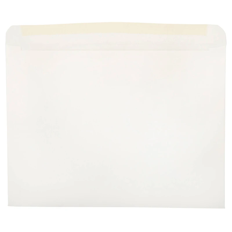 JAM Paper 9" x 12" White Booklet Commercial Window Envelopes