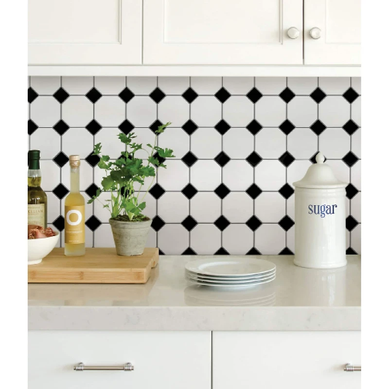 WallPops Tetra Peel & Stick Backsplash Tiles