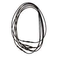 6 Packs: 6 ct. (36 total) Black Stretch Magic Silkies™ Necklaces