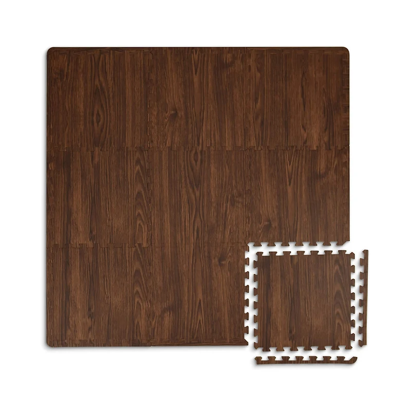 FloorPops Craftsman Interlocking Floor Tiles