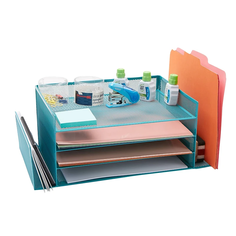 Mind Reader 6-Compartment Desk Organizer