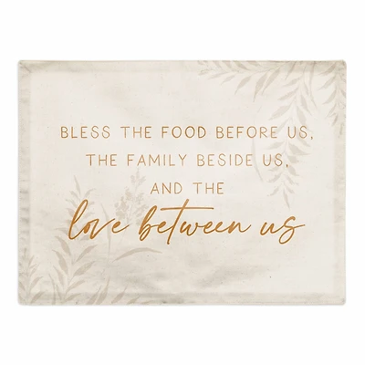 Fall Love Between Us Cotton Twill Placemat