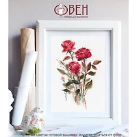 Oven Roses Cross Stitch Kit