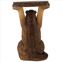 Design Toscano 20" Tyrant T-Rex Sculptural Dinosaur Side Table