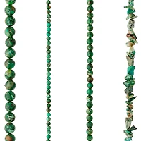 Green Jasper Stone Mix Beads by Bead Landing™