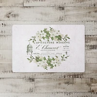 French Beekeeper Floral 27" x 18" Floor Mat