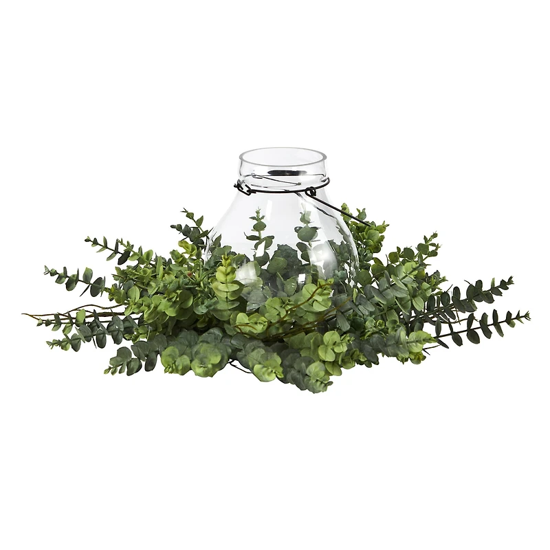 19" Eucalyptus Candelabrum