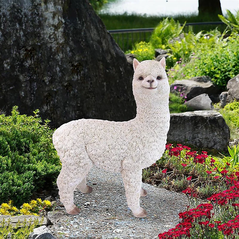 Design Toscano 18" Alpaca Garden Statue