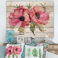 Designart - Stylized Poppy Flowers