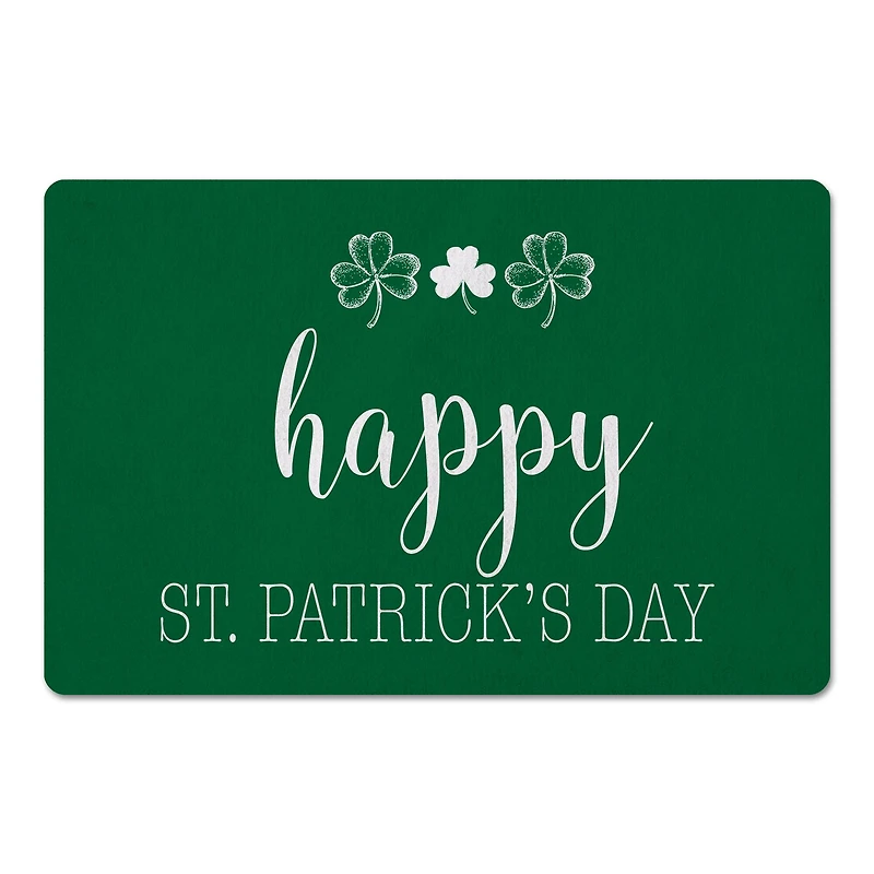 Happy Pats Day 27" x 18" Floor Mat