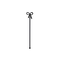 Black Bow Stir Sticks, 10ct. by Celebrate It™