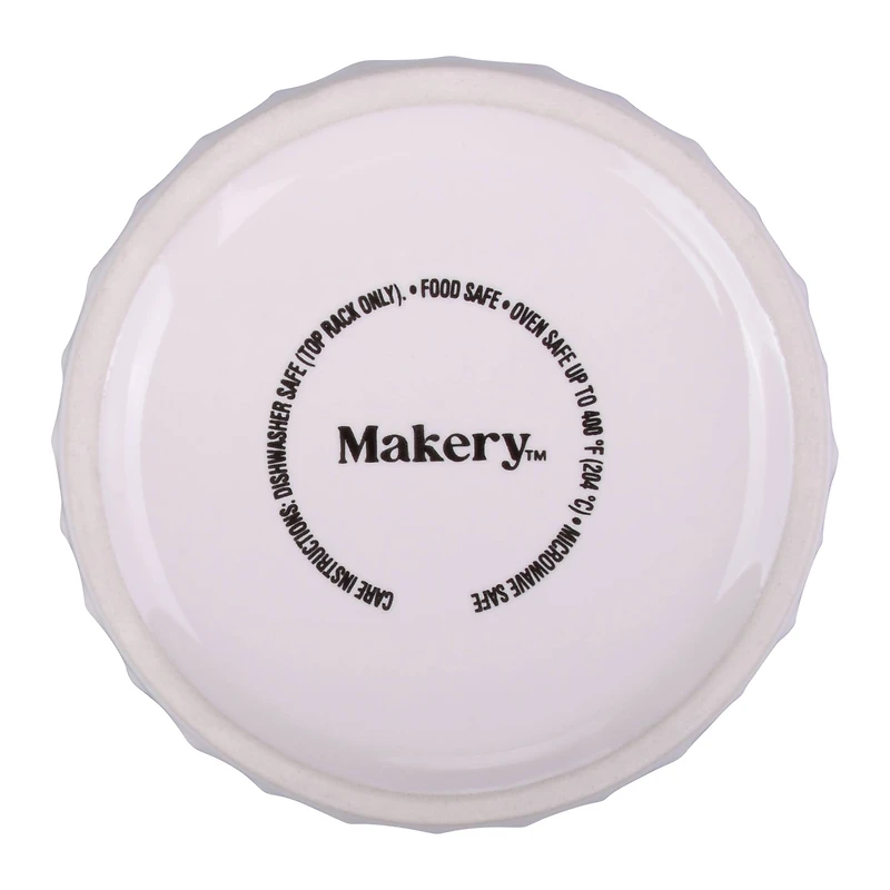 4" White Hobnail Ramekin by Makery™