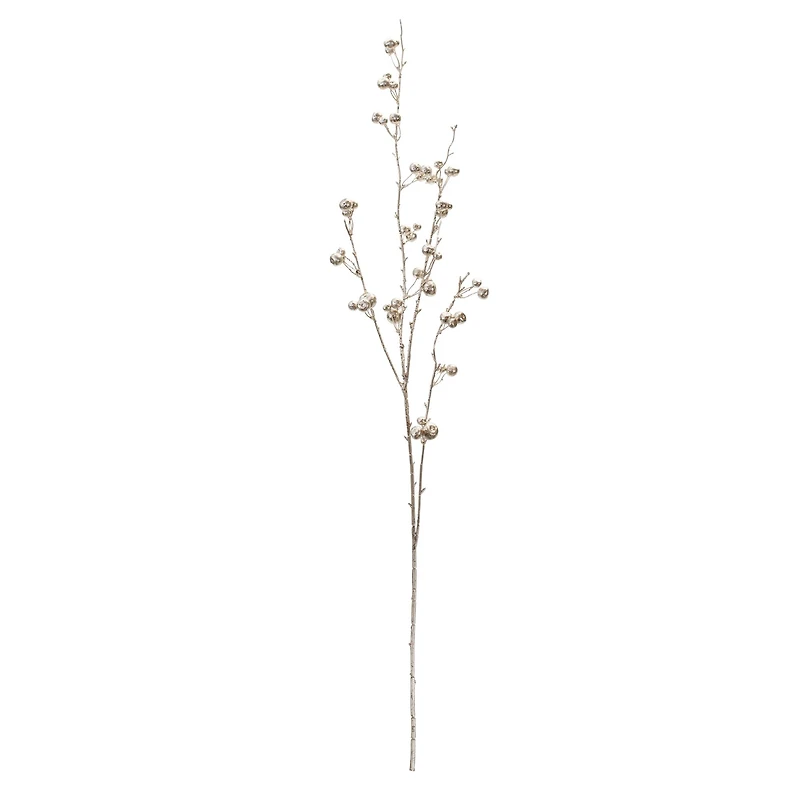 41" Glittered Berry Twig Sprays, 6ct.