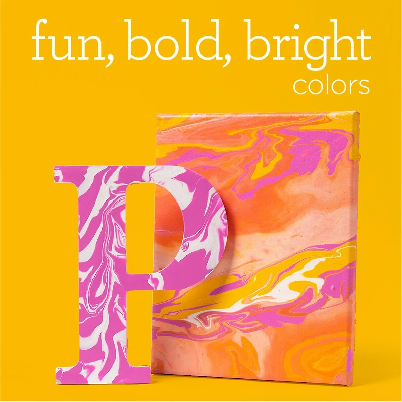 Apple Barrel® Acrylic Paints & Pour Medium 14 Piece Set