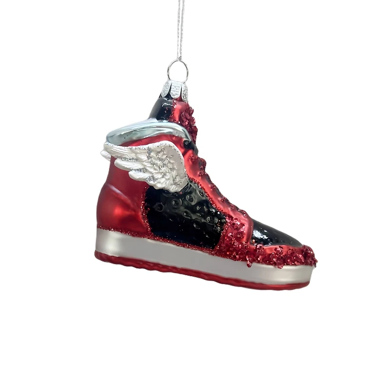 3.75" Flying Shoes Glass Ornament by Ashland®
