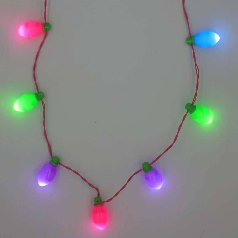 Multicolor Bulb Light-Up Necklace by Creatology™