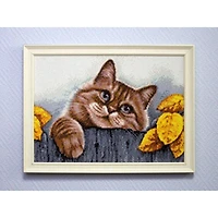 Crafting Spark Village Cat Diamond Painting Kit