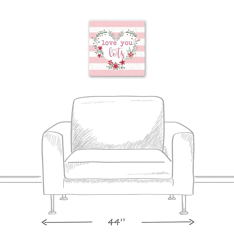 Love You Lots Canvas Wall Art