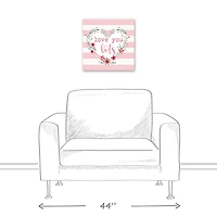 Love You Lots Canvas Wall Art