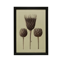 Hello Honey® Artichoke Print Wall Art with Glass Cover