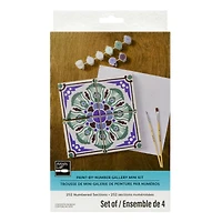 Coastal Tile Paint-by-Number Gallery Mini Kit by Artist's Loft®