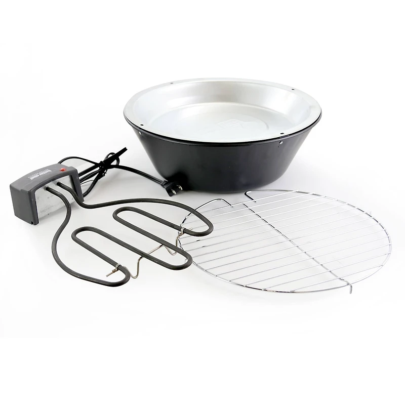 Better Chef 14" Indoor Outdoor Tabletop Electric Barbecue Grill