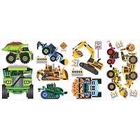 RoomMates Construction Vehicles Peel & Stick Wall Decals