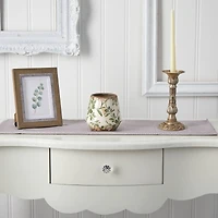 5.5" Tuscan Ceramic Green Scroll Planter