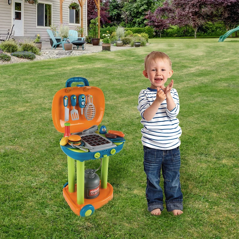 Toy Time Pretend Play BBQ Grill Toy Set