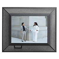 Aura Frames Black Onyx Smith Frame with Speaker