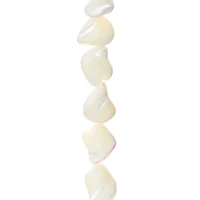 Natural White Mother of Pearl Swirl Beads, 7mm by Bead Landing™