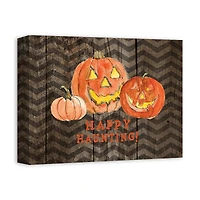 Happy Haunting Canvas Wall Art