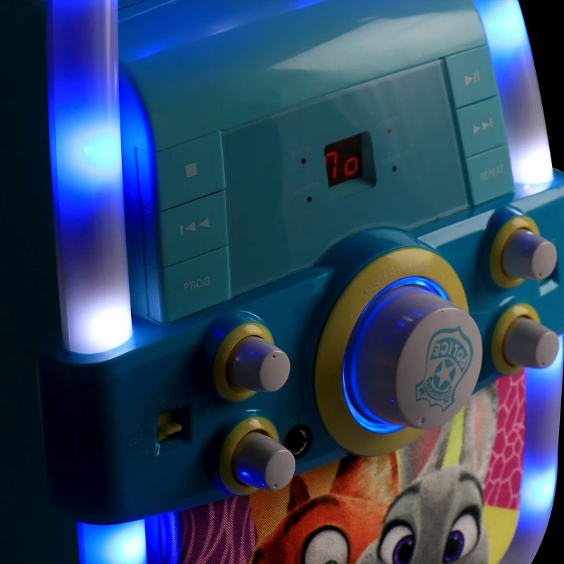 Zootopia Flashing Light Karaoke Machine