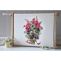 The Field Bouquet K-95 Counted Cross Stitch Kit 