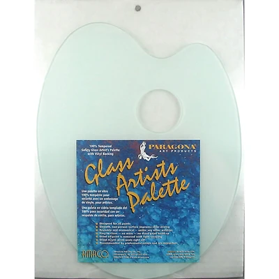 Amaco Classic Oval Glass Palette