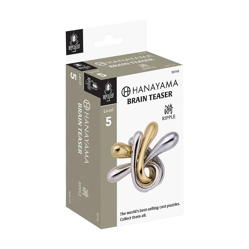 Hanayama Level 5 Cast Puzzle - Ripple