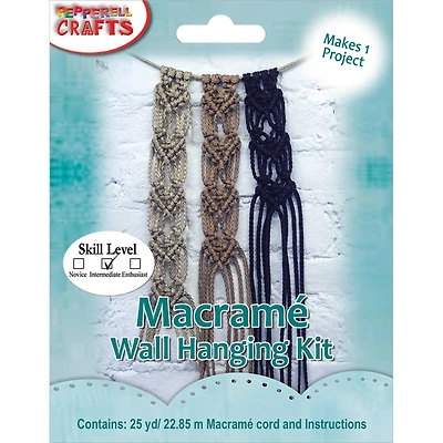 Pepperell Mini Macramé Hanging Heart Kit